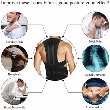 Back Posture Corrector with Stay